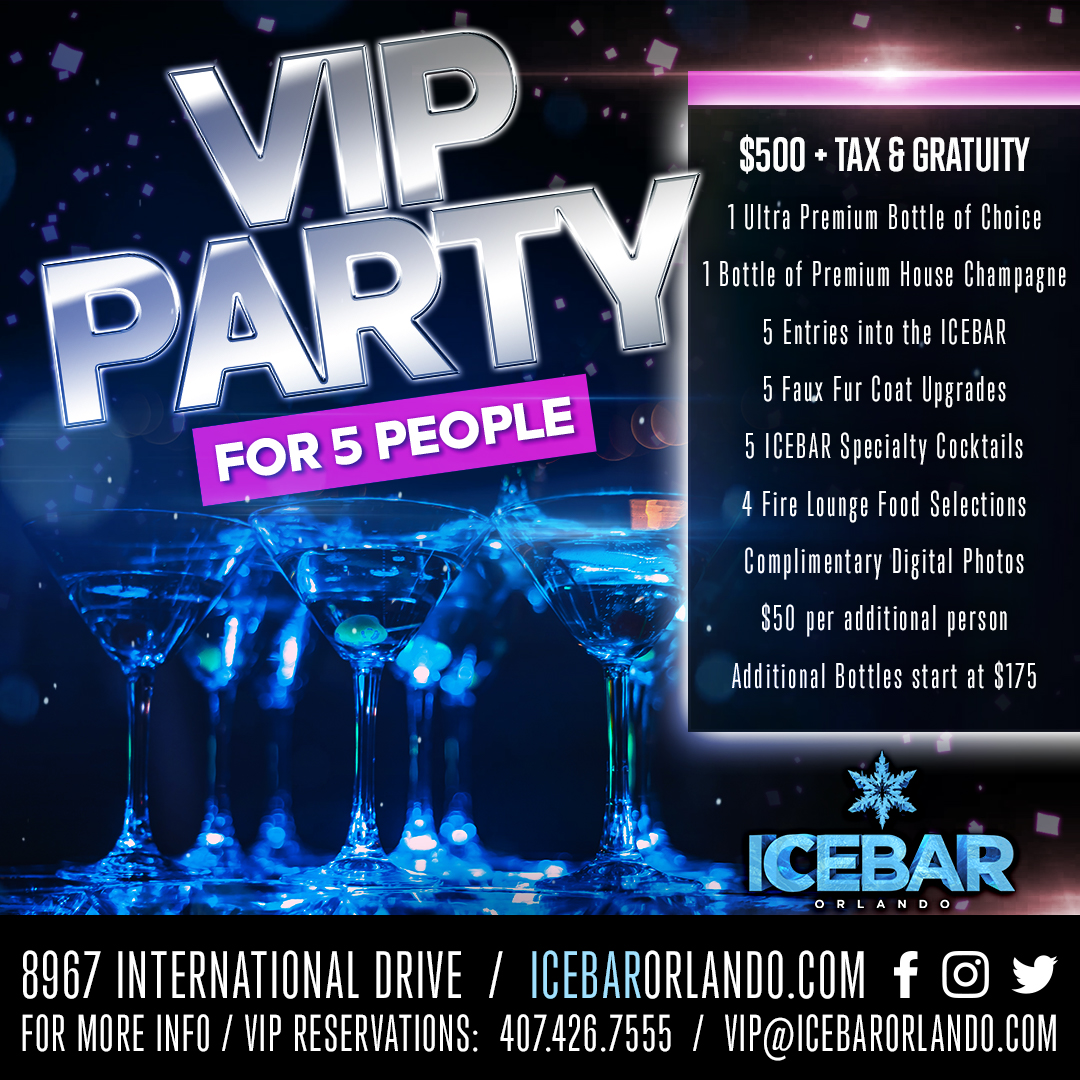VIP Celebration Package: VIP Party